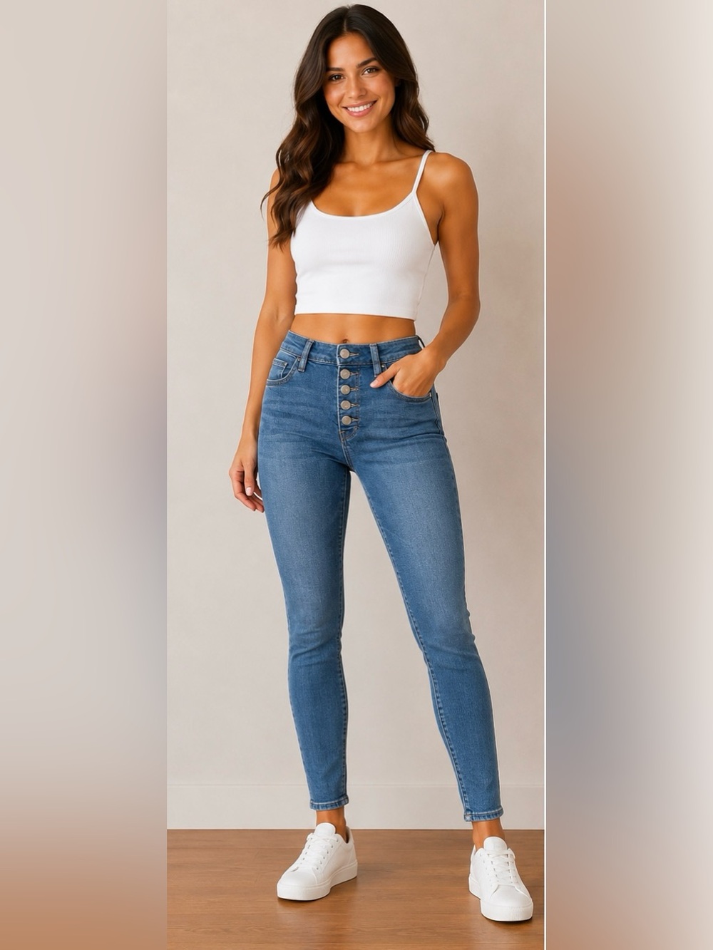 American eagle skinny jeans 5 button fly